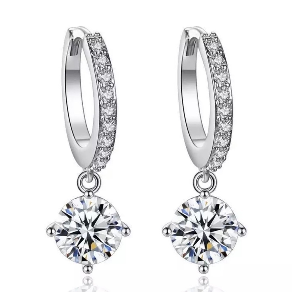 🌟SALE🌟Silver Mini Drop Mosaic Earrings
